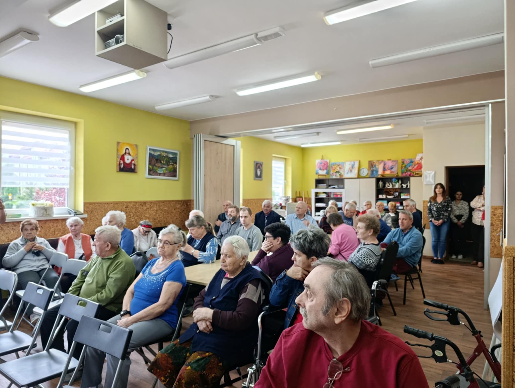 Dyskusja podczas prowadzonego spotkania