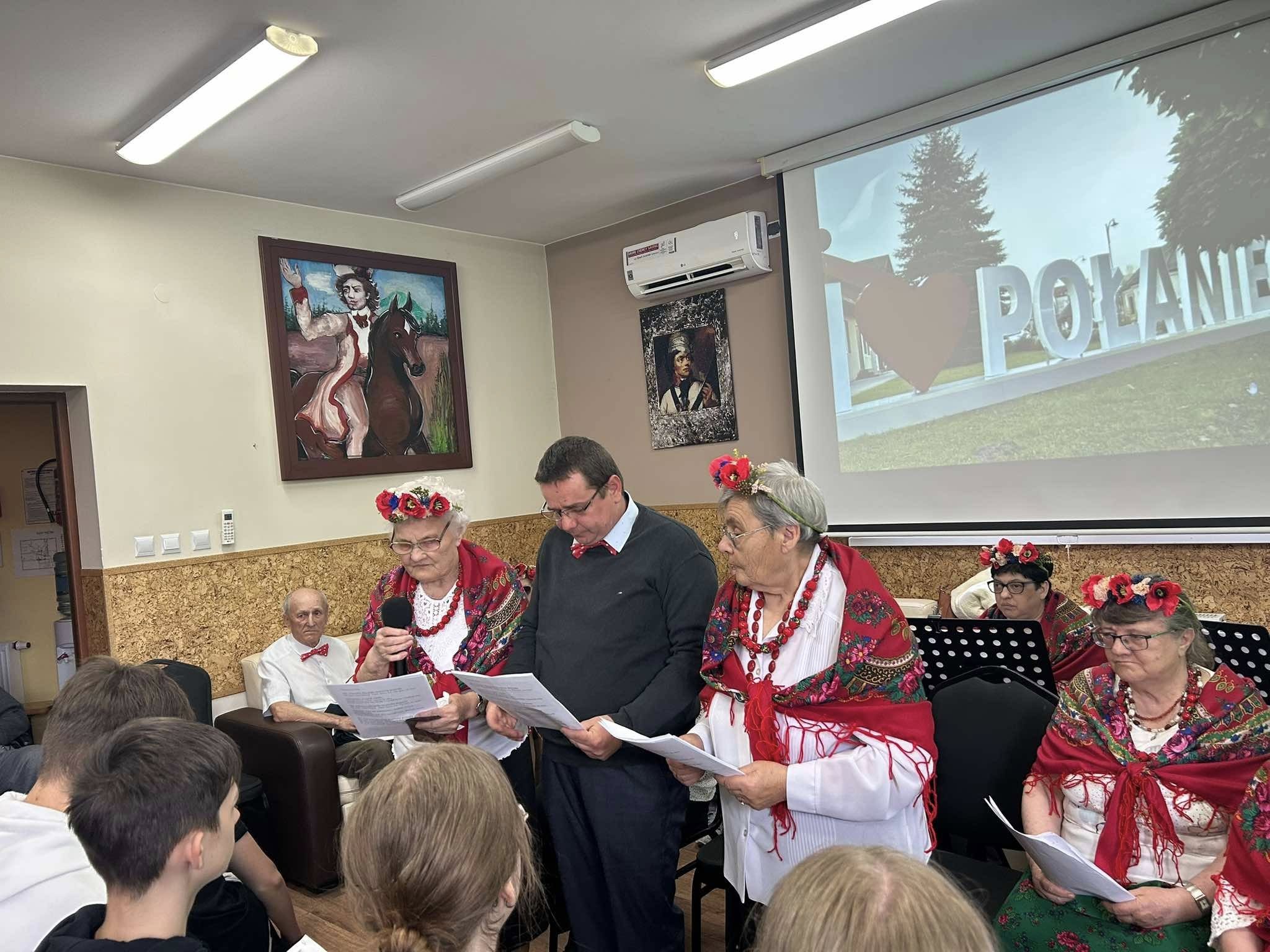 Przybliżenie historii Połańca przez podopiecznych SDS