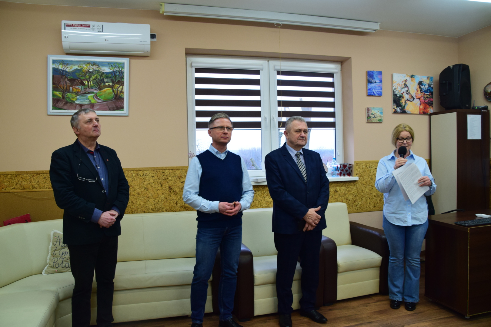 Podziękowania przez Panią Kierownik 