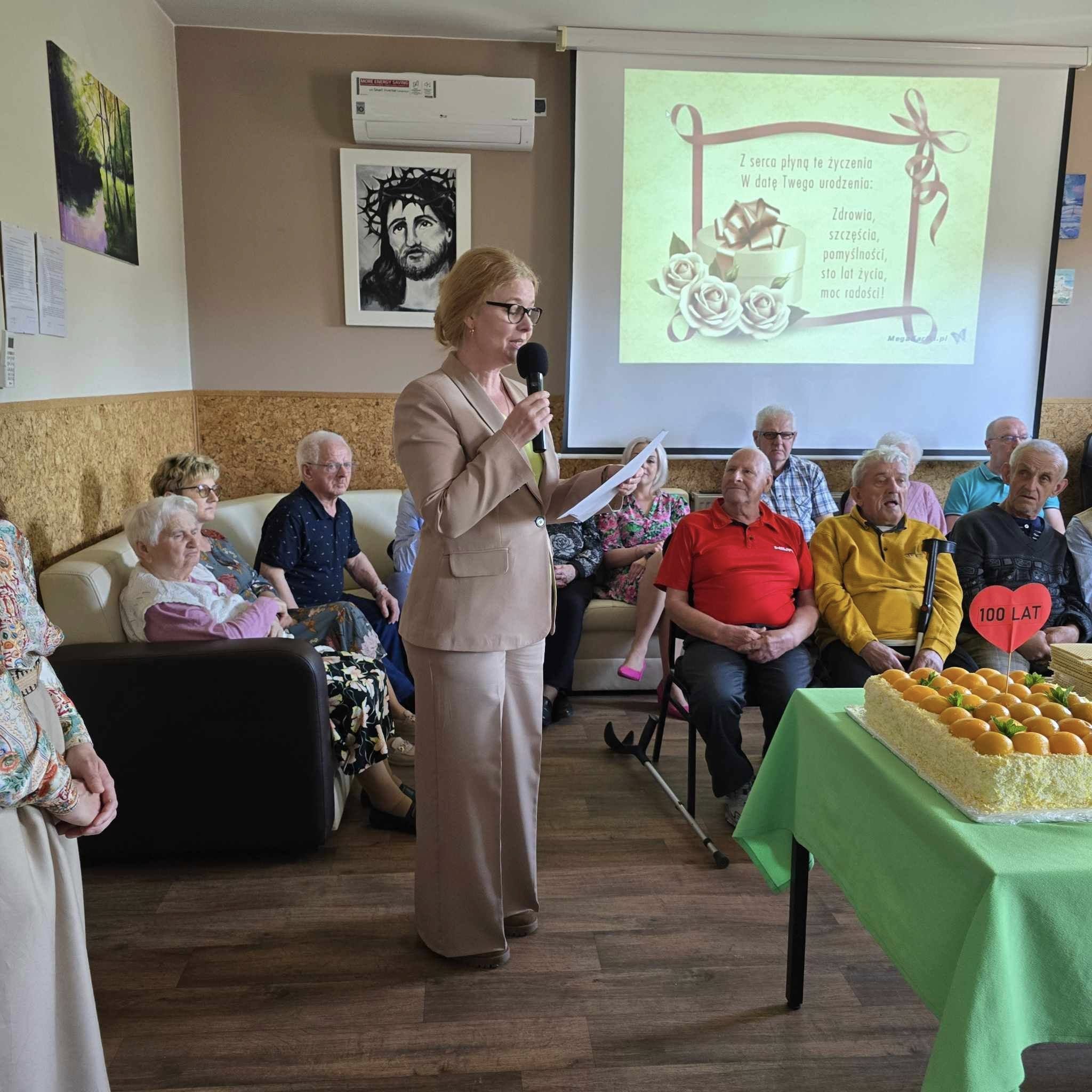 Przemówienie Pani Kierownik ŚDS