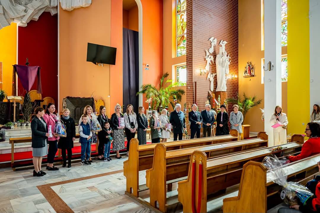 Wręczenie nagród za stworzenie Palmy Wielkanocnej