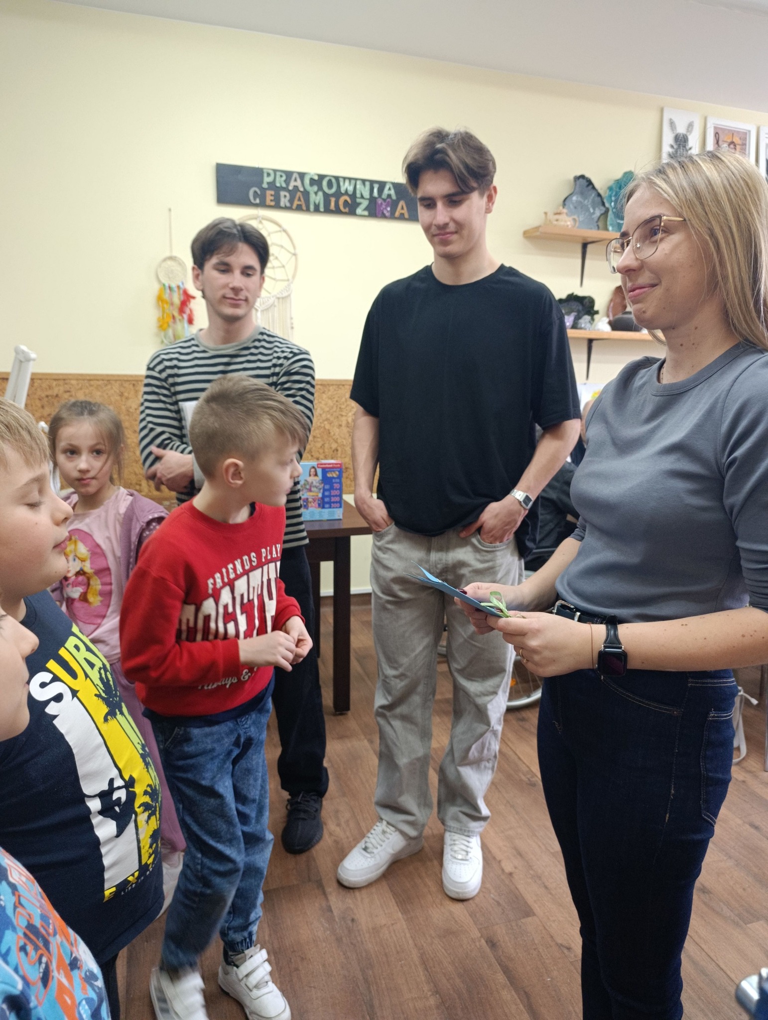 Zapoznanie z pracą w pracowni techniczno - ceramicznej