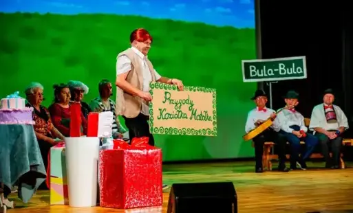 Przedstawienie bajki „Przygody Koziołka Matołka”-Przygotowane przez uczestników Środowiskowego Domu Samopomocy w Połańcu
