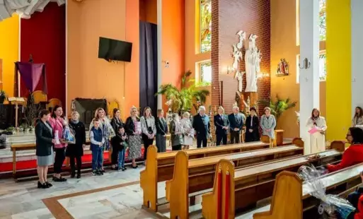 Wręczenie nagród za stworzenie Palmy Wielkanocnej