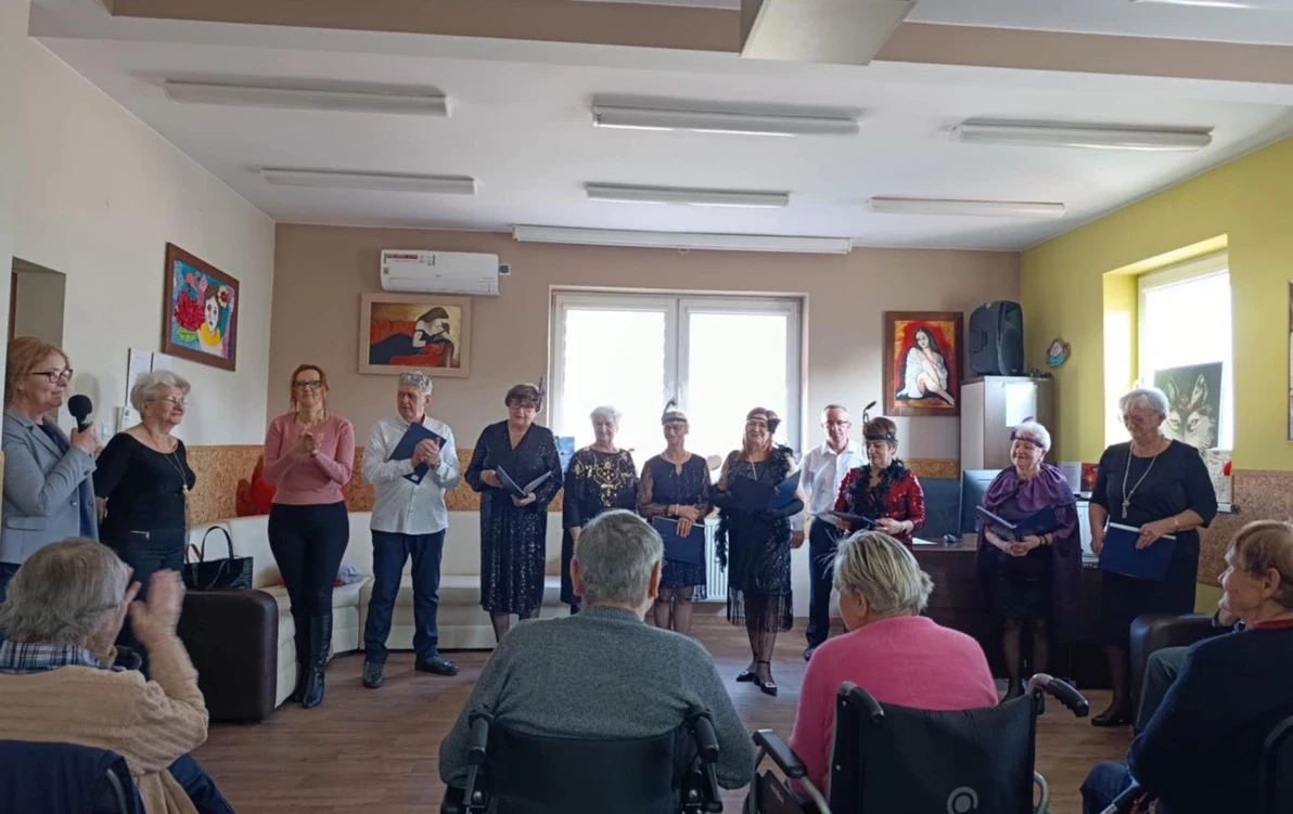 Zdjęcie do Wizyta Klubu Seniora Megawat w ŚDS
